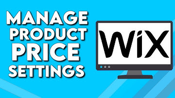 How To Manage Your Product Price Settings on Wix 2025