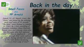"Back in the day" - Small Faces + P P  Arnold - Tin Soldier 1968