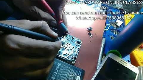 Redmi 4A( no graphic no light) blank screen someone worked PM ic & graphic ic)Recover by KFT (Ful