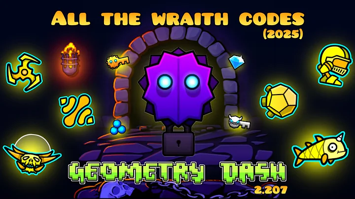 All “The Wraith” Codes (2025) | Geometry Dash 2.207