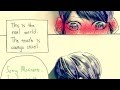 Miraculous ladybug comic "without the mask"part1 Adrien x Marinette