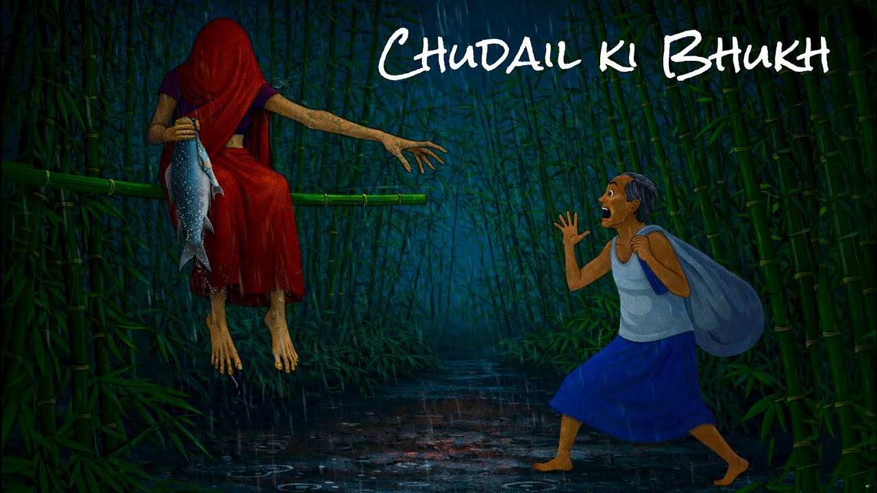 चुड़ैल की भूख  | Chudail Ki Bhukh | Bhutiya Kahani | Daravni kahani | Bhutiya Cartoon  in hindi