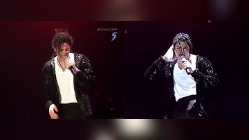 Michael Jackson | Billie Jean Comparison Copenhagen (08/14/1997) VS Auckland (11/09/1996)