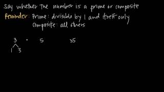 prime and composite numbers (KristaKingMath)