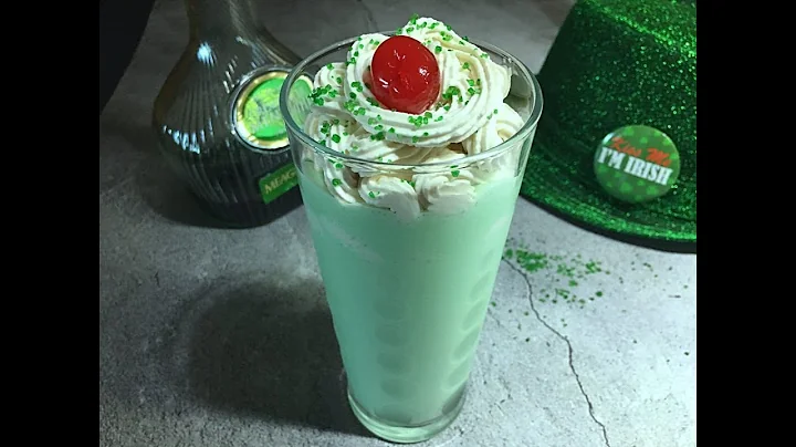 Shamrock Shake Copycat Recipe • A Boozy St Patty's Drink ☘ - Episode 609