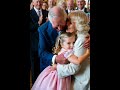 Prince Charles &amp; Queen Camilla Share a Warm Hug with Princess Charlotte at Royal Family Function