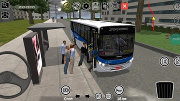 Proton bus simulador com MOD map Aricanduva linha 3207-10 com Caio apache vip II dirigindo na chuva