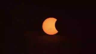The Partial Solar Eclipse of Oct. 23, 2014 - With Green Flash!