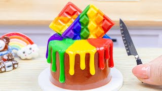 Miniature Rainbow Cake1000+ Miniature Rainbow Cake Ideas Mini Cake Ideas