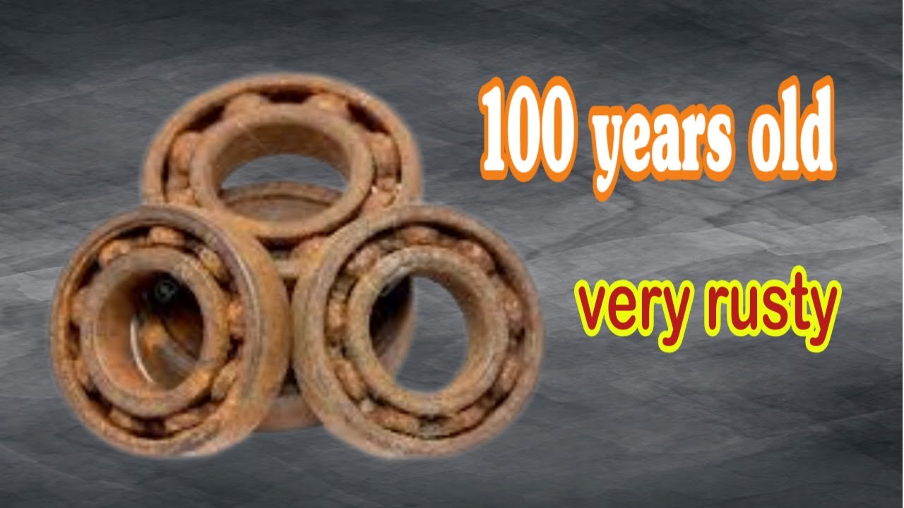 How to clean Rusty wheel Bearing YouTube