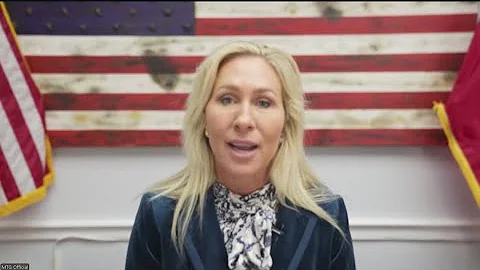 Marjorie Taylor Greene walks out of interview following questions about her own past remarks