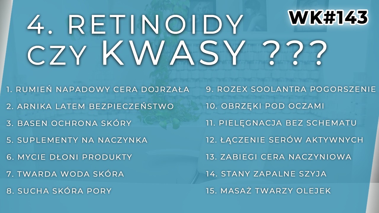 RUMIEŃ NAPADOWY CERA DOJRZAŁA | SUCHA SKÓRA ROZSZERZONE PORY | OBRZĘKI POD OCZAMI || WK#143