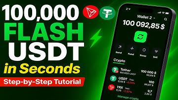 How to Create Flash USDT TRC20 Instantly (Step by Step Guide)