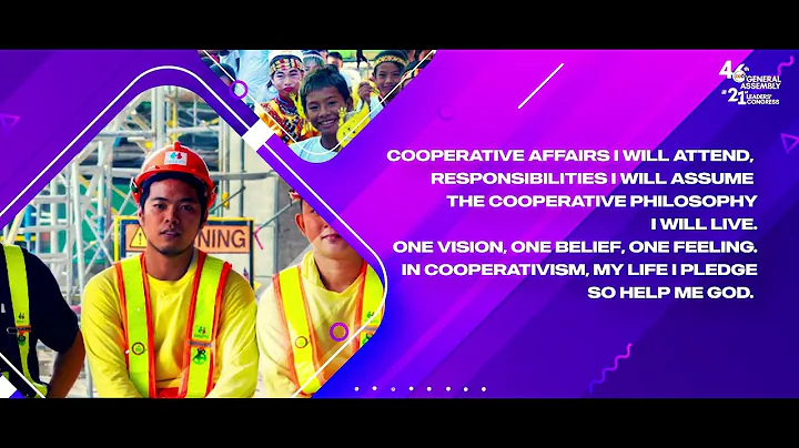 Cooperative Pledge, Mission, Vision, and Core Values  NATCCO #NATCCOGA2023 #NATCCOsmilesinBacolod