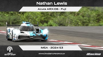 iRacing - 24S3 - Acura ARX-06 - IMSA - Fuji - NL