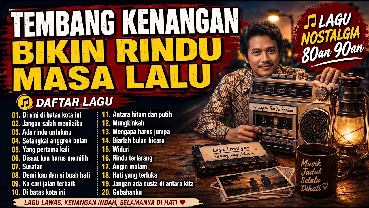 Lagu Nostalgia Indonesia Terbaik 80an 90an | Tembang Kenangan Paling Populer