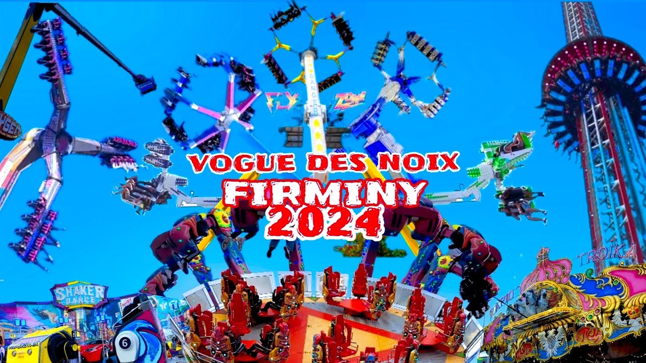 2 km de fête foraine ! Vogue des noix FIRMINY 2024