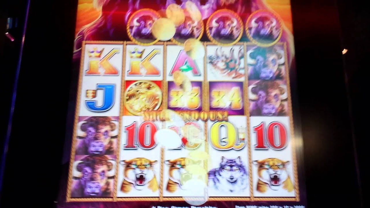 Buffalo Stampede JACKPOT (Coushatta Casino Resort) YouTube