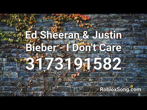 Ed Sheeran Justin Bieber I Don T Care Roblox Id Music Code Youtube - roblox song id i dont care