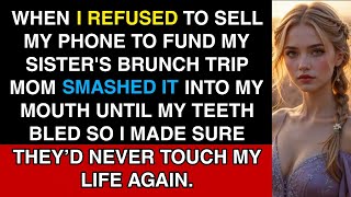 “When I Refused To Sell My Phone To Fund My Sister’s Brunch Trip, My Mom Smashed It Into My Mouth