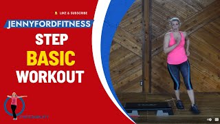 Step Aerobics Basic with 3 SUPER Combos | Sweaty Fitness Step Training Calorie Burn | 45 Min | screenshot 5
