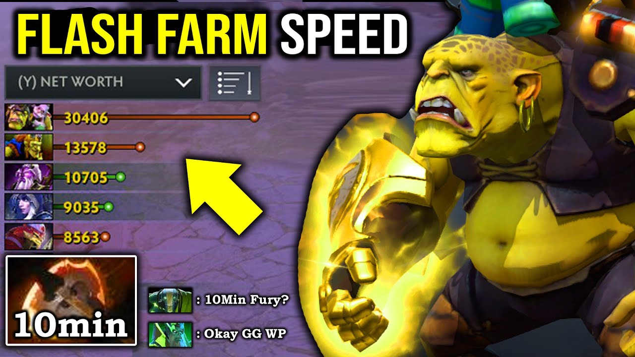 How to Crazy Flash Farm & Jungle Alchemist 10Min Battle Fury | UNREAL