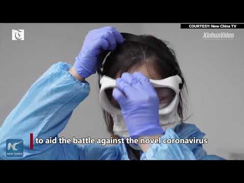 3D-printed medical goggles aid coronavirus battle