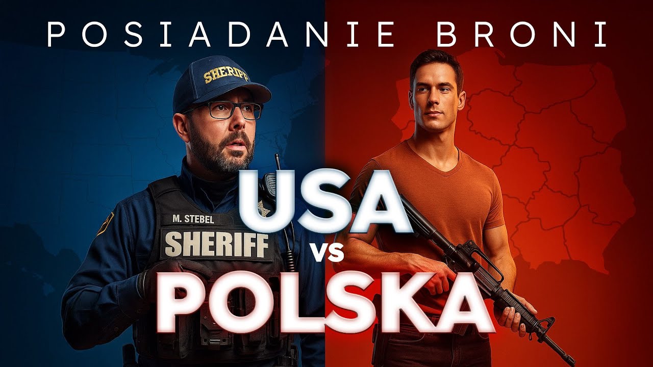 Broń palna w USA i w Polsce – jakie są różnice? ft. @SzeryfUSA