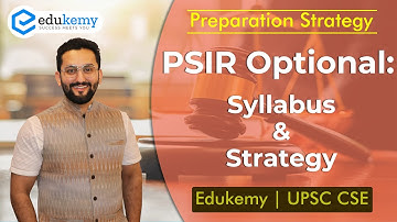 PSIR Optional Syllabus and Strategy | Political Science and International Relations | UPSC Strategy
