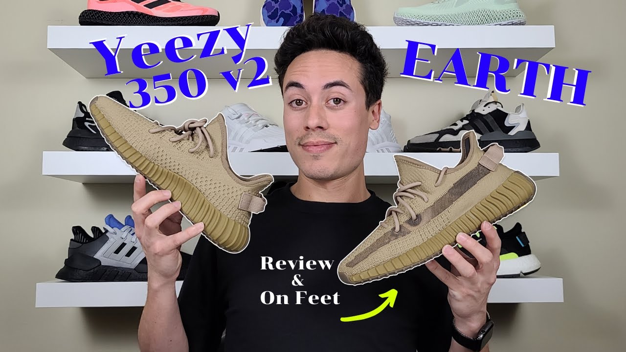 Adidas Yeezy 350 v2 Earth (Review & On Feet) Most YouTube