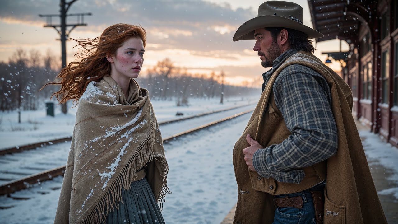 A Mail-Order Bride Was Abandoned in the Snow, Until a Cowboy Wrapped Her in His Coat and Love