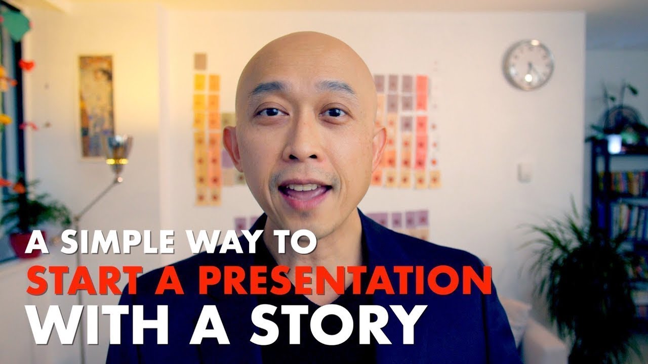 how to open a presentation with a story