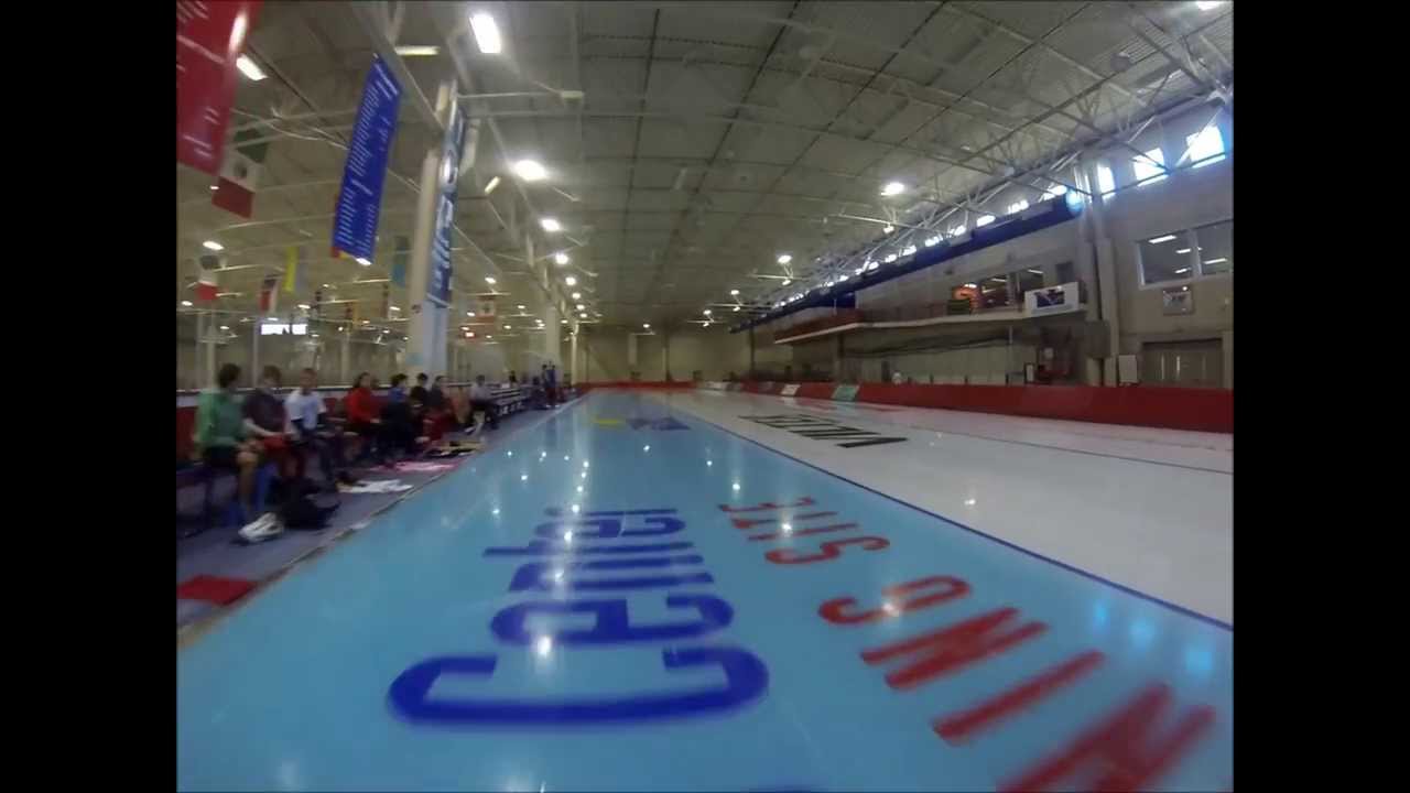 Skaters Perspective on the Pettit National Ice Center Olympic Oval