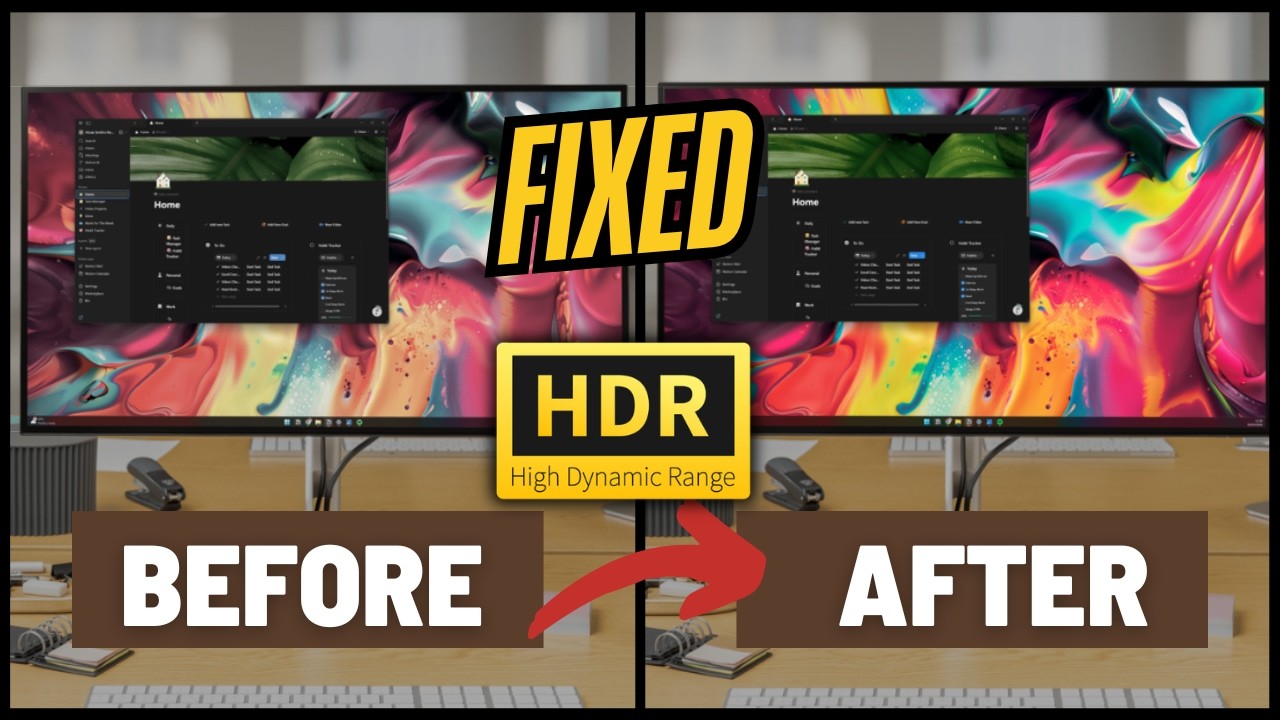 Washed Monitor External Monitor Washed Out, Contrast, Faded, Unsaturated Colors Fixed ...