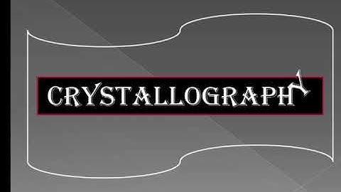 Crystal Structure -Mechanical Engineering Materials