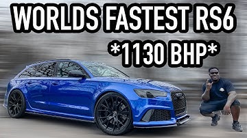 *1130 BHP* AUDI RS6 IS INSANE!  *WORLDS FASTEST*