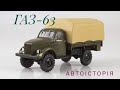 ГАЗ-63, Автоісторія,1:43.