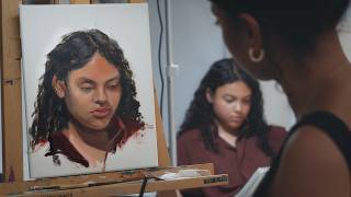 teaching myself how to paint from life
