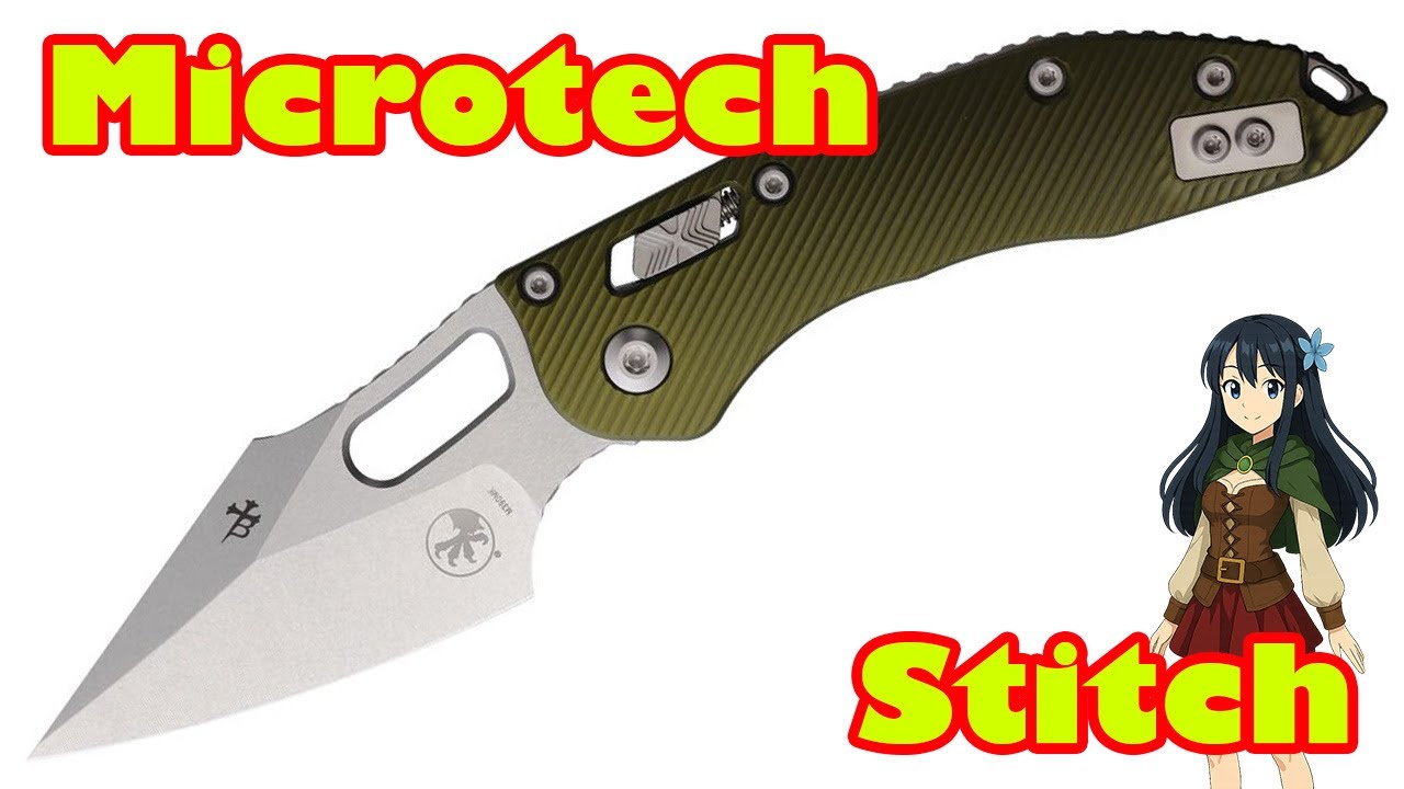 Microtech【マイクロテック】□ 「スティッチ」 【M390MK】【Ram-Lok 