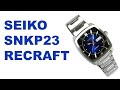 Seiko SNKP23 RECRAFT Series Automatic self Wind Watch
