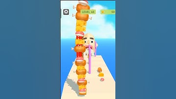 Sandwich Runner - SpeedRun All Levels Gameplay Walkthrough Android,ios New Update Ep74