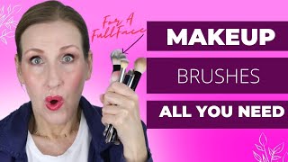 You DON'T NEED 20 makeup BRUSHES to do a full FACE of MAKEUP