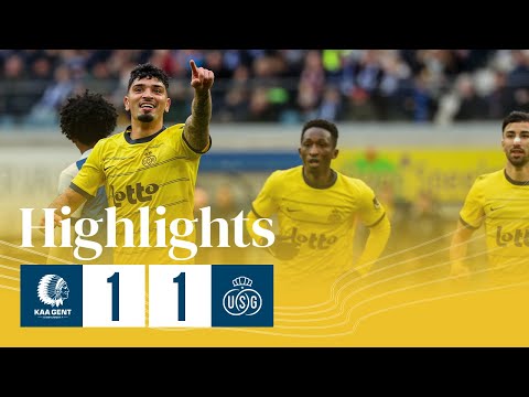 Gent Royal Union SG Goals And Highlights