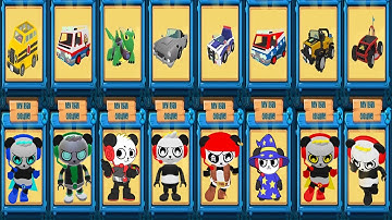 Tag with Ryan vs Combo Panda Run - All Characters Unlocked All Combo Panda Skins and Costumes