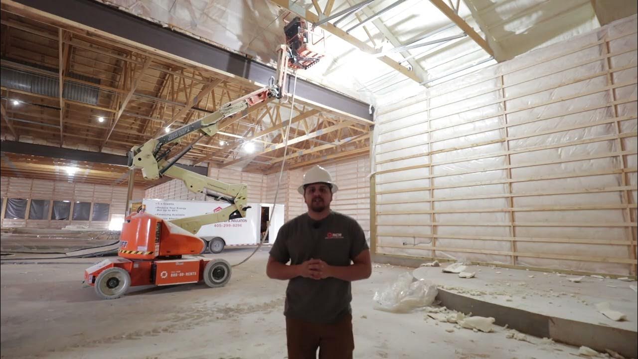 Best Commercial Spray Foam Installation HCH Spray Foam YouTube