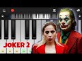 Joker 2  folie a deux  easy piano tutorial  perfect piano