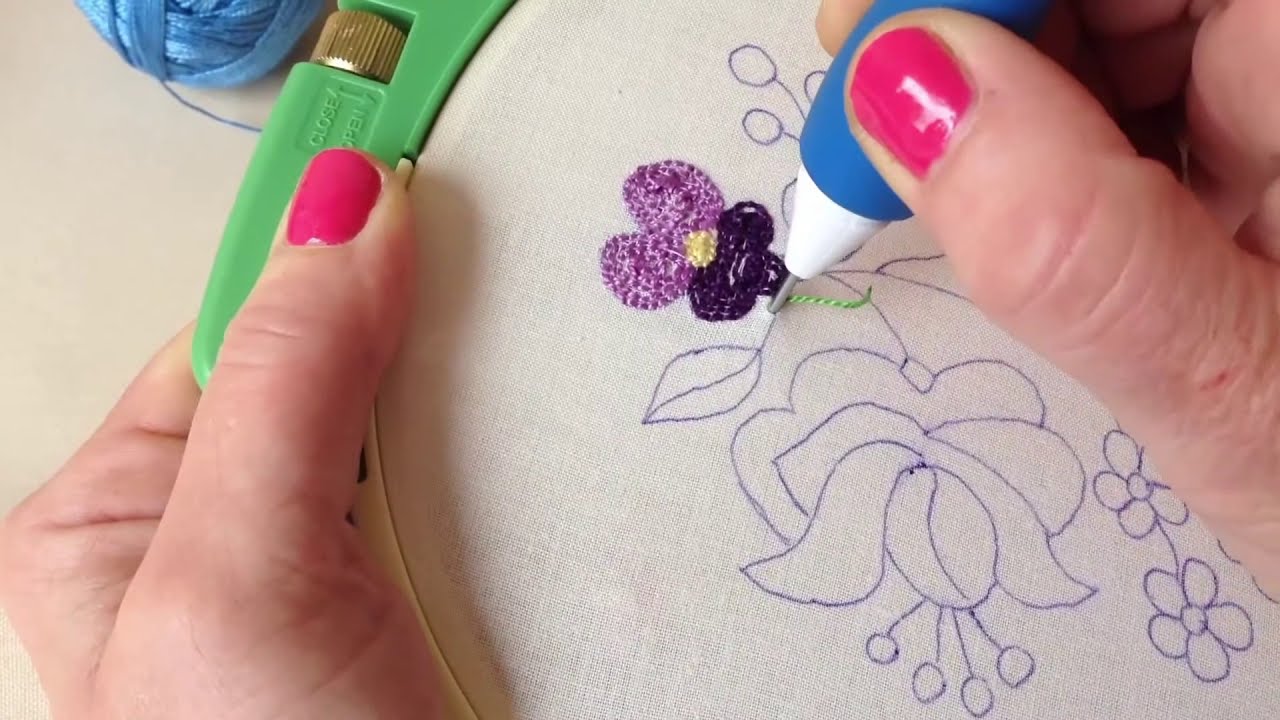 Il punch needle ovvero come ricamare con l’ago magico