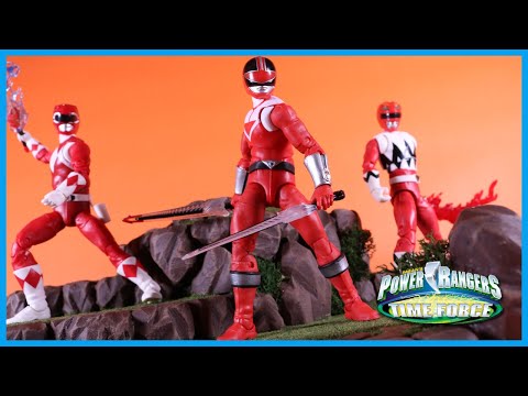 Power Rangers Lightning Collection TIME FORCE RED RANGER Action