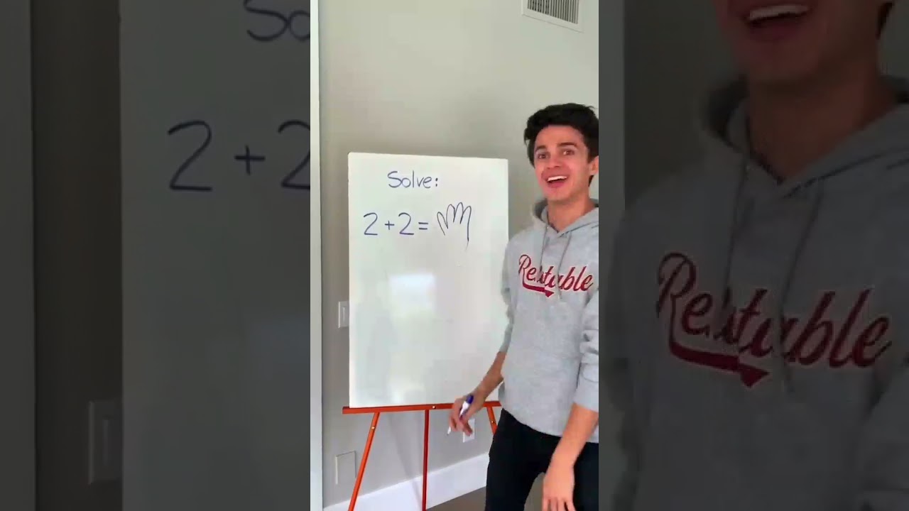 Brent Rivera Solving Maths Problem Funny Updatez | EU