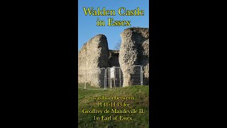 Walden Castle, Saffron Walden